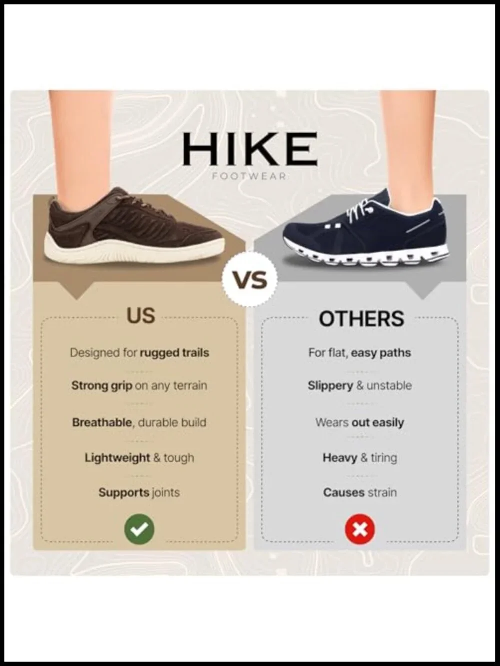 Zero-Drop Barefoot Hiking Shoes, Low-Cut Trail Shoes Men Women Lightweight